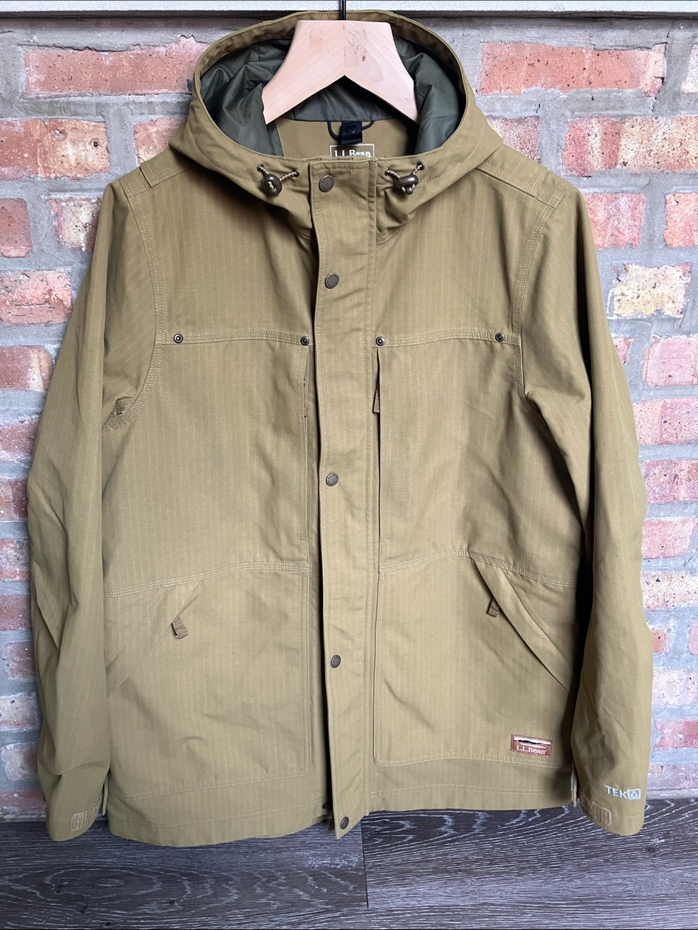L.L Bean Tek Parka Hooded Coat